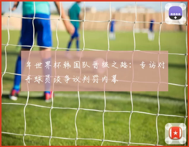 年世界杯韩国队晋级之路:专访对手球员谈争议判罚内幕