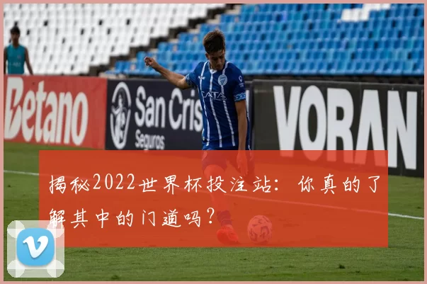 揭秘2022世界杯投注站:你真的了解其中的门道吗?