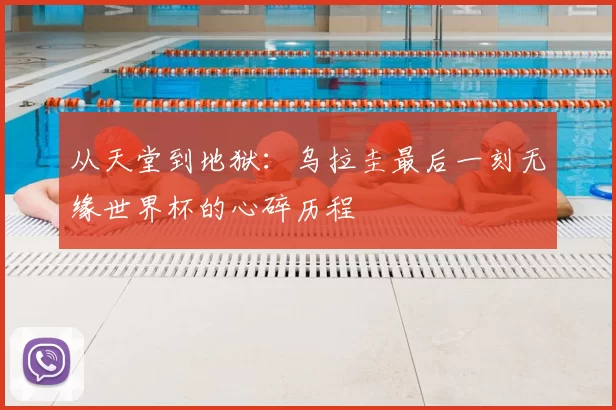 从天堂到地狱：乌拉圭最后一刻无缘世界杯的心碎历程