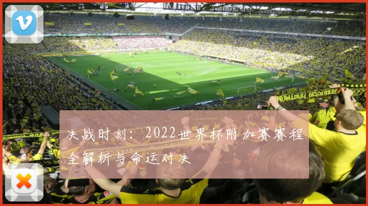 决战时刻：2022世界杯附加赛赛程全解析与命运对决